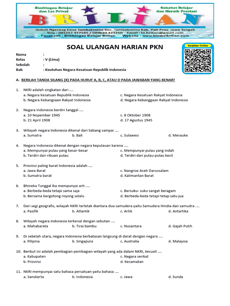 7 Contoh Soal Essay PKN Bab 4 Kelas 10 Terbaru 2026 yang Sering Keluar Saat Ujian Sekolah