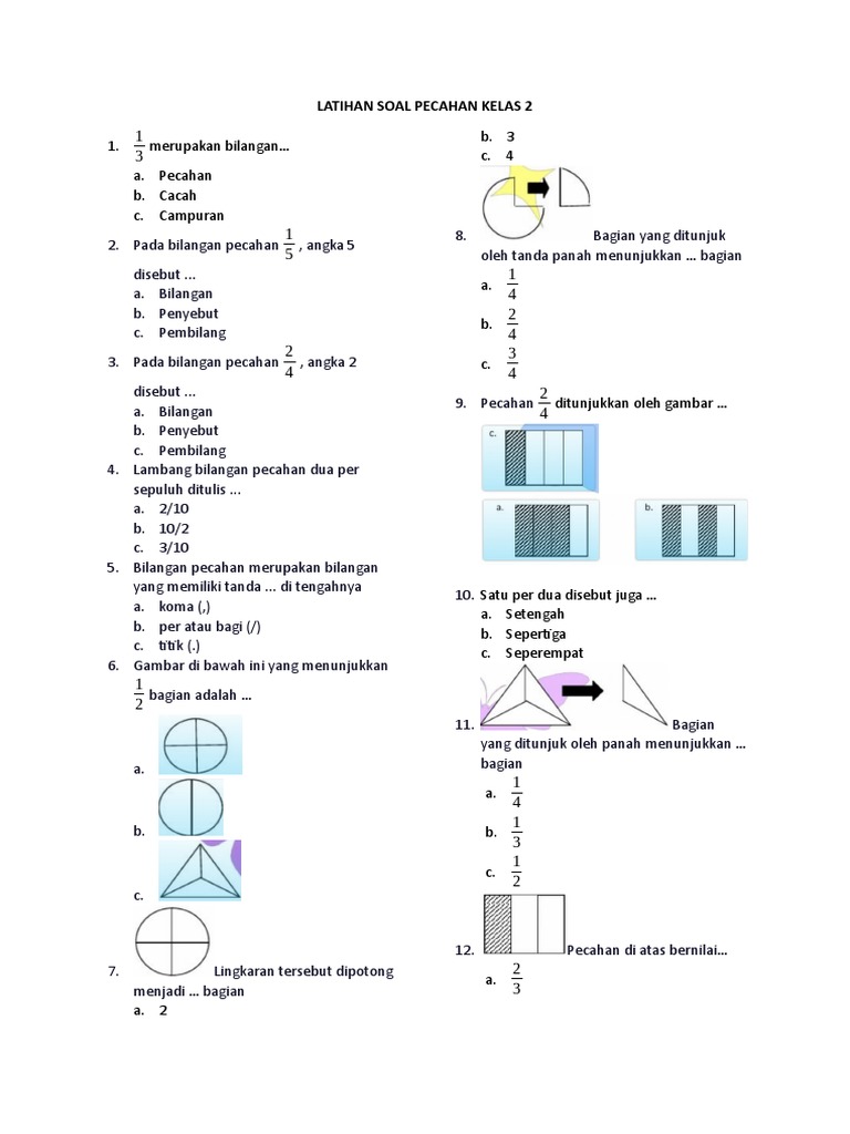 7 Rahasia Cepat Pahami Contoh Soal Diagram Penaksiran Pecahan Kelas 4 SD Terbukti Mudah