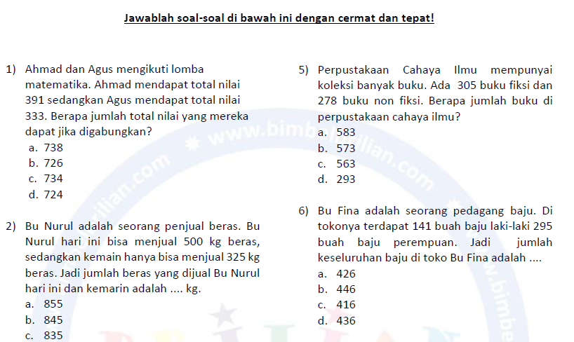 Menguasai Dunia Angka Panduan Lengkap Soal Cerita Matematika Kelas 4 Menguasai Dunia Angka Panduan Lengkap Soal Cerita Matematika Kelas 4