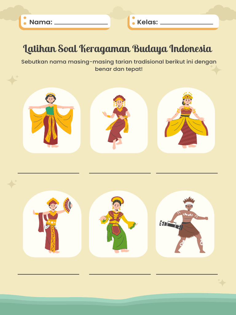 5 Contoh Soal Esay tentang Keragaman Budaya di Indonesia Kelas 4, Wajib Tahu untuk STS 2026