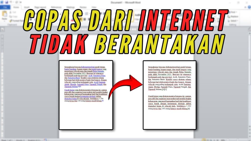 5 Cara Copy Paste Kop Surat di Word Agar Tidak Berubah Ternyata Semudah Ini