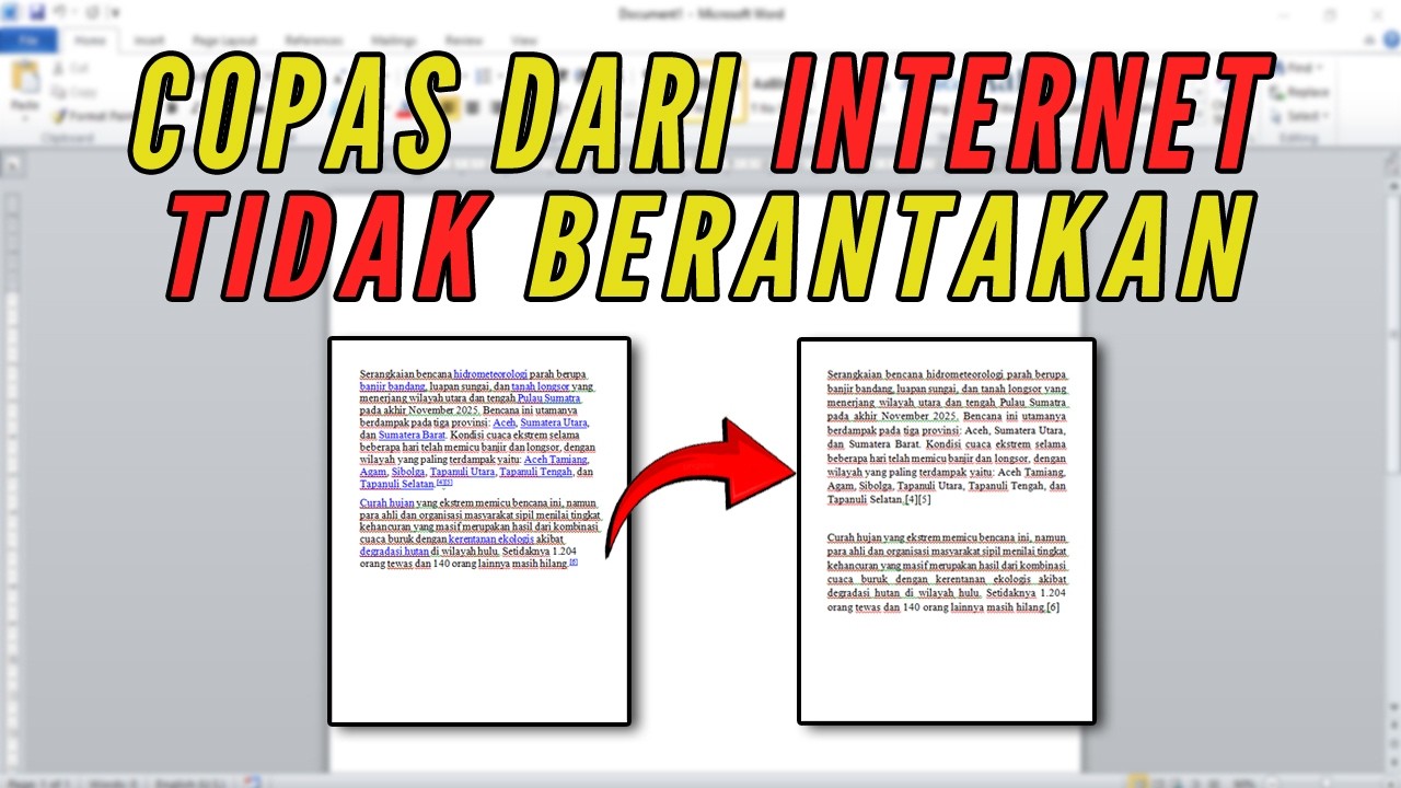 5 Cara Copy Paste Kop Surat di Word Agar Tidak Berubah Ternyata Semudah Ini