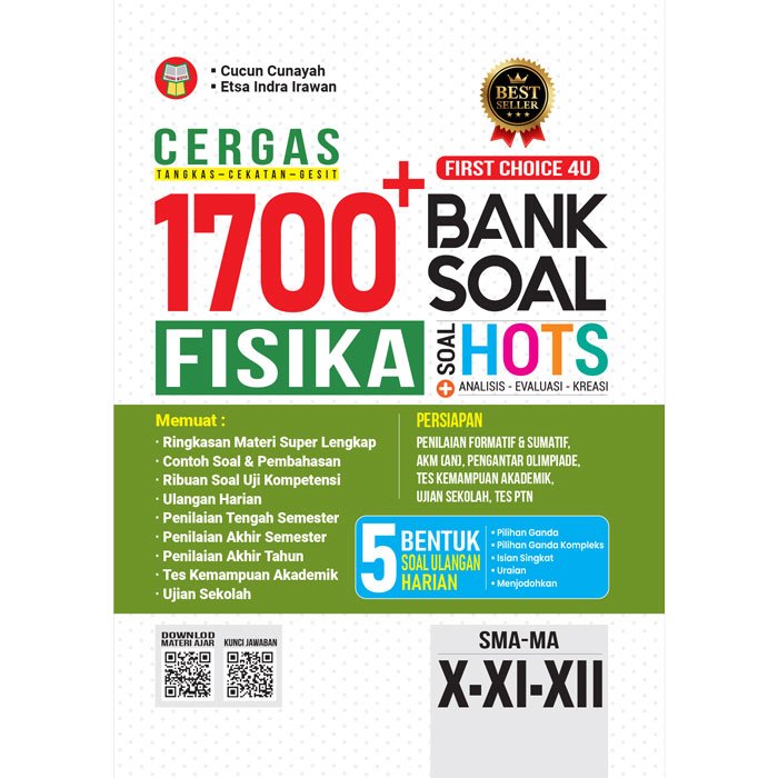 Cergas 1700 Bank Soal Fisika untuk SMA-MA Kelas X-XI-XII - Yrama Widya Official Cergas 1700 Bank Soal Fisika untuk SMA-MA Kelas X-XI-XII - Yrama Widya Official