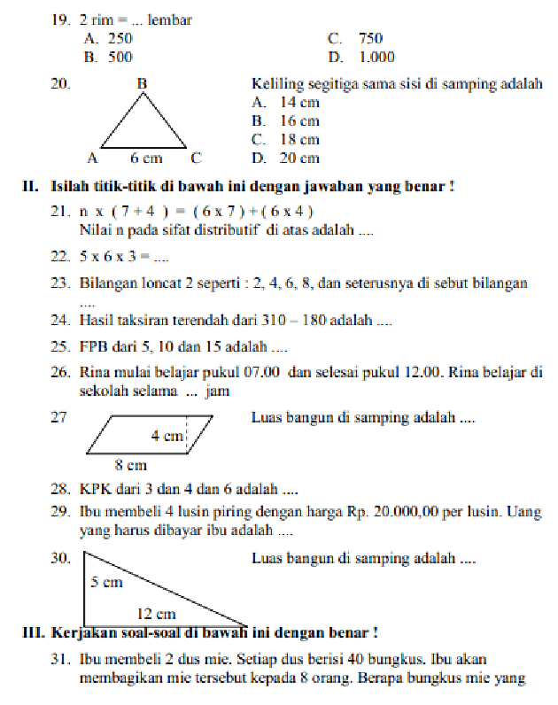 Ini Dia Bocoran Contoh Soal Kelas 4 Tema 1 yang Sering Muncul di Ujian 2026