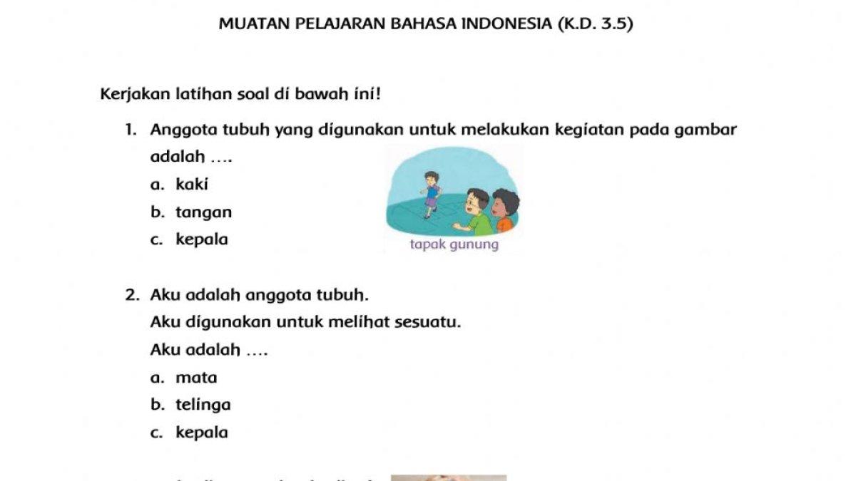 Soal Ujian Bahasa Indonesia Kelas 6 Semester 2 Panduan Lengkap untuk