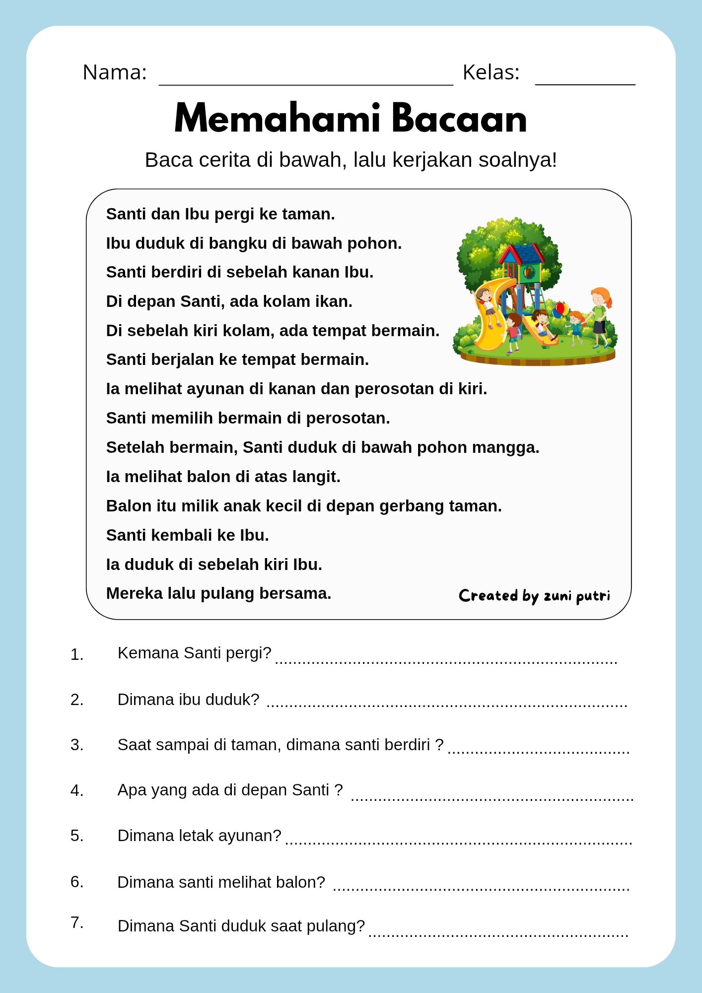 5 Contoh Soal Menyusun Kalimat Menjadi Cerita SD Kelas 2 yang Bikin Anak Paham Cepat