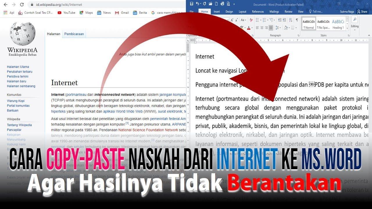 7 Cara Copy Paste Data di Word Agar Tidak Berubah Ternyata Semudah Ini
