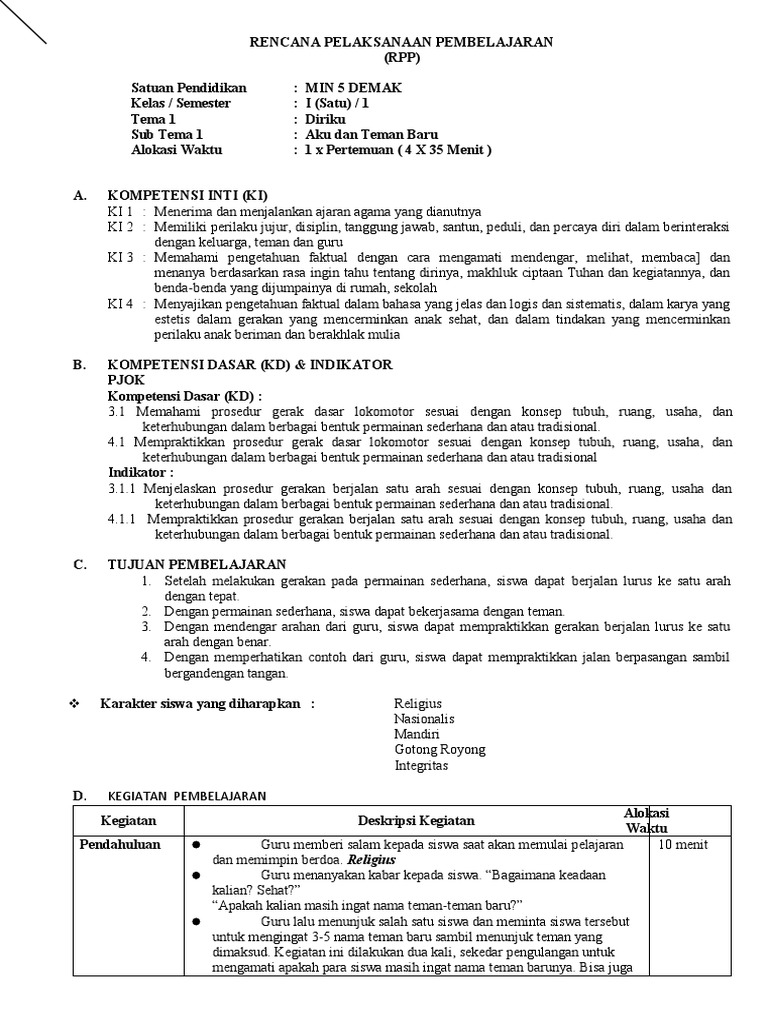 7 Contoh Soal RPP Kelas 1 Semester 1 yang Wajib Guru Kuasai Sebelum Terlambat di 2026