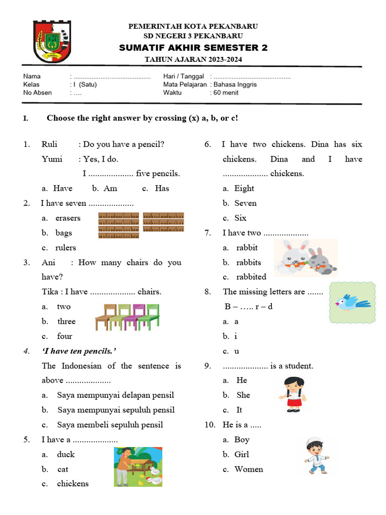 Soal Bahasa Inggris Kelas 1 Semester 2 PDF Edible Fruits Fruit Soal Bahasa Inggris Kelas 1 Semester 2 PDF Edible Fruits Fruit