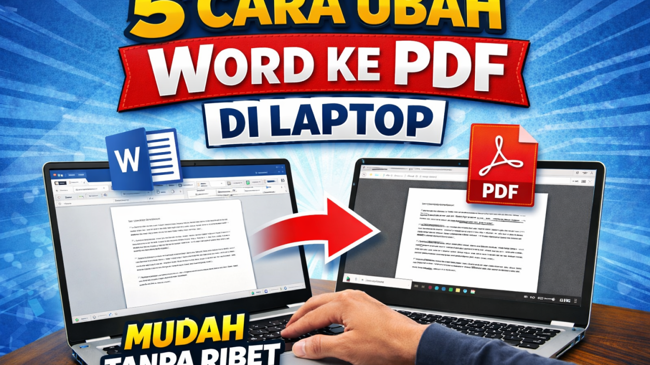 Ternyata Begini Cara Convert Word ke PDF Tanpa Berubah Font, Wajib Tahu Sebelum Install Aplikasi