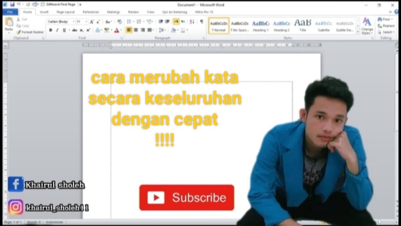 Ternyata Ini Cara Cepat Mengubah Kata Keseluruhan di Microsoft Word Sekaligus yang Jarang Diketahui