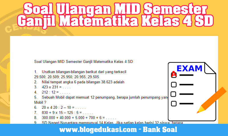 Terbukti! 20 contoh soal mid semester 2 kelas 4 sd fisika OMI 2026 yang wajib dikuasai Terbukti! 20 contoh soal mid semester 2 kelas 4 sd fisika OMI 2026 yang wajib dikuasai