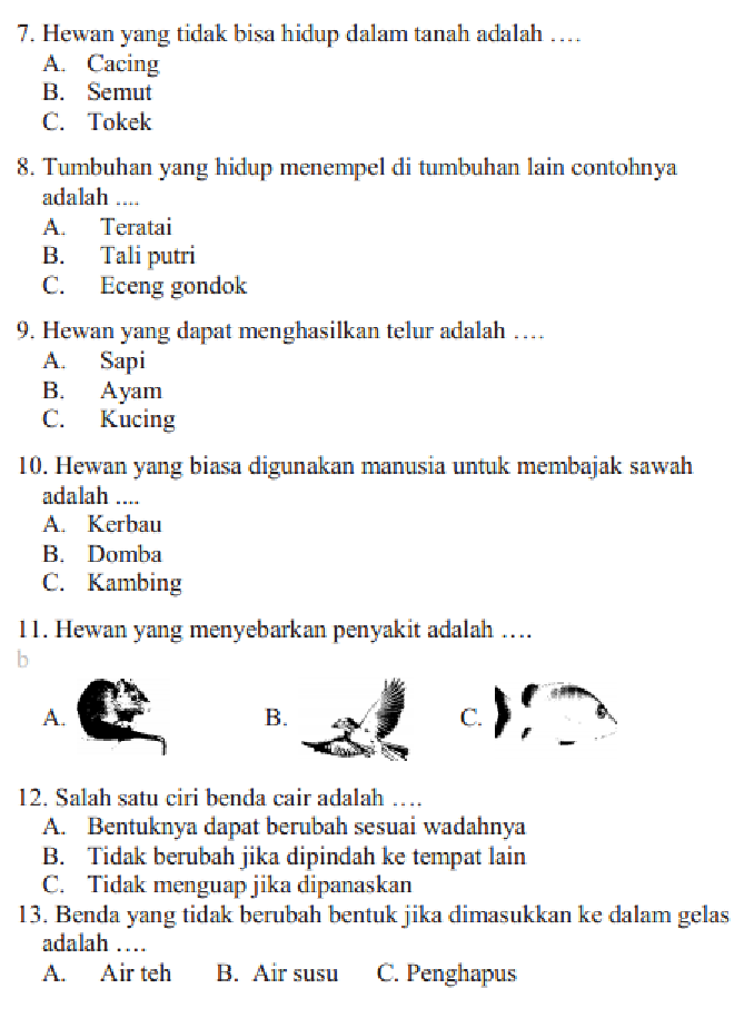 7 Cara Kuasai soal ipa kelas 2 sd semester 1 tentang makhluk hidup yang Jarang Diketahui 7 Cara Kuasai soal ipa kelas 2 sd semester 1 tentang makhluk hidup yang Jarang Diketahui