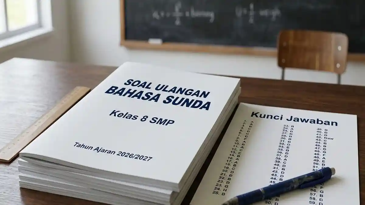 Rahasia Soal Bahasa Sunda Kelas 8 Semester 1 dan Kunci Jawaban Bikin Nilai Naik Cepat Rahasia Soal Bahasa Sunda Kelas 8 Semester 1 dan Kunci Jawaban Bikin Nilai Naik Cepat