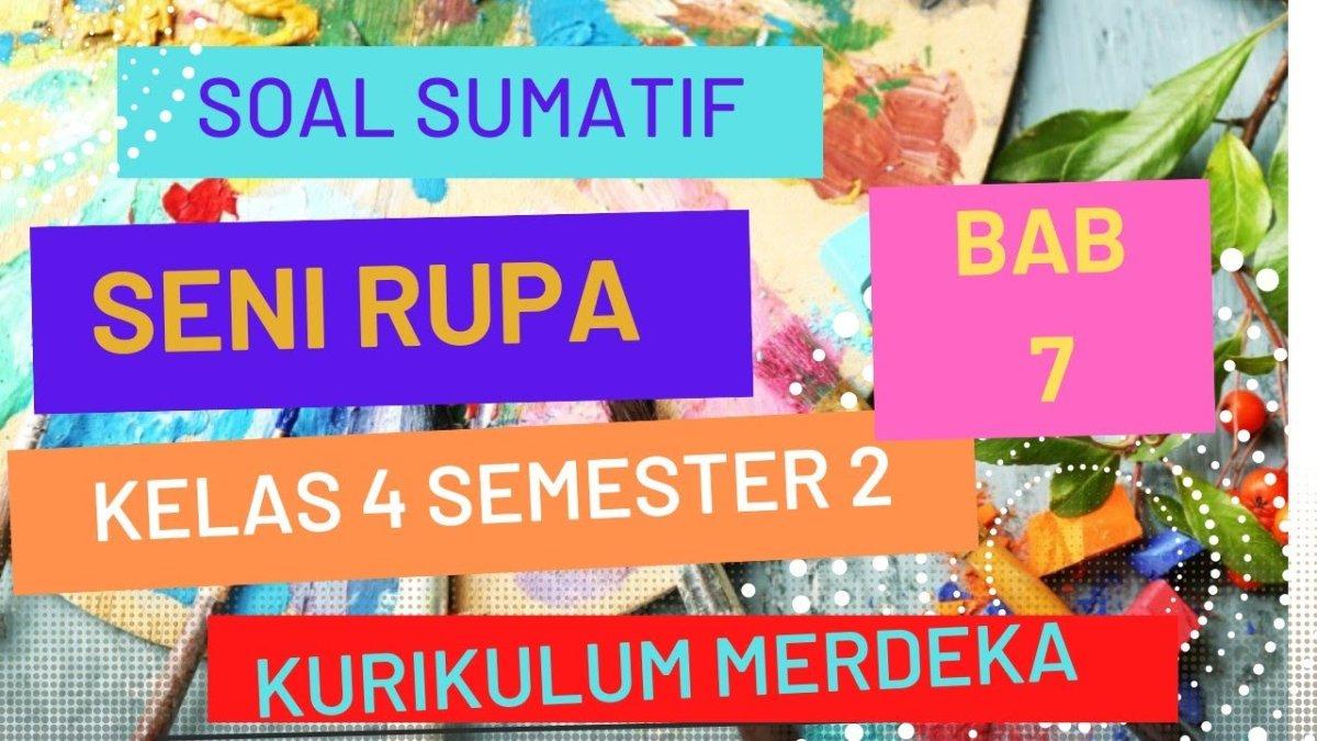 Rahasia Soal SBDP Kelas 4 Semester 2 Kurikulum 2013 Kunci Jawaban Bantu Prediksi Jadwal Liga 1 2026 Sebelum Terlambat