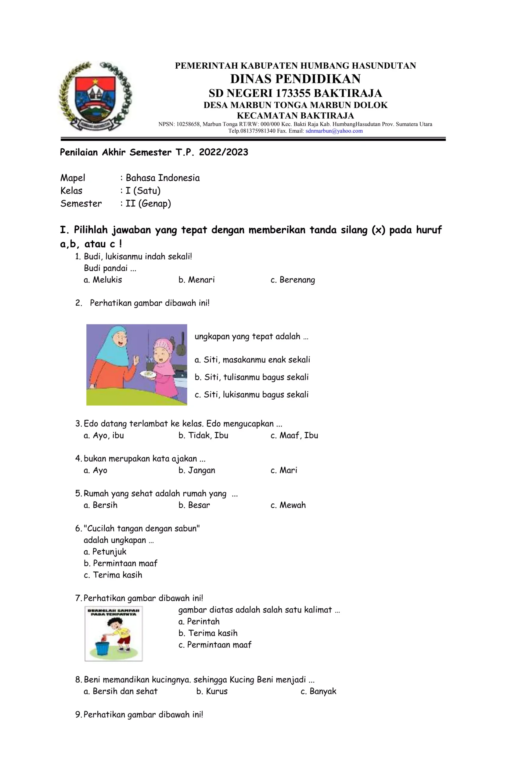 Rahasia contoh soal ujian kenaikan kelas 1 sd yang bikin anak lulus cepat sebelum ujian Rahasia contoh soal ujian kenaikan kelas 1 sd yang bikin anak lulus cepat sebelum ujian