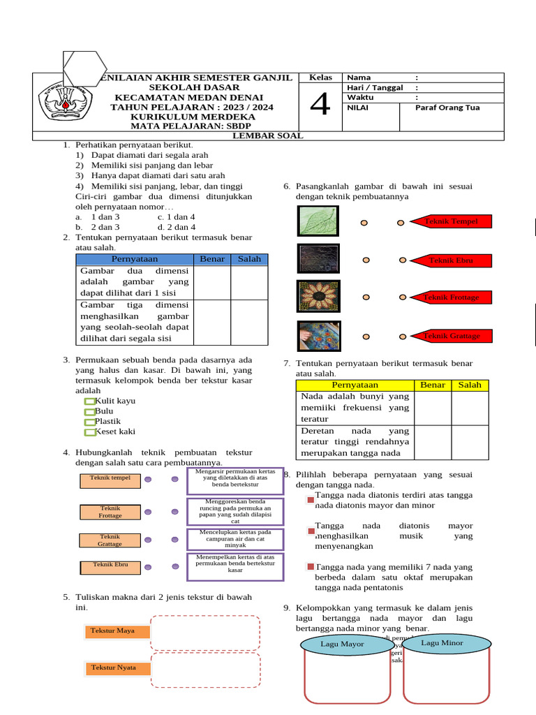 Terbukti Rahasia Soal SBDP Kelas 4 Tema 4 K13 Revisi Semester 1 Bikin Nilai Naik Sekarang! Terbukti Rahasia Soal SBDP Kelas 4 Tema 4 K13 Revisi Semester 1 Bikin Nilai Naik Sekarang!