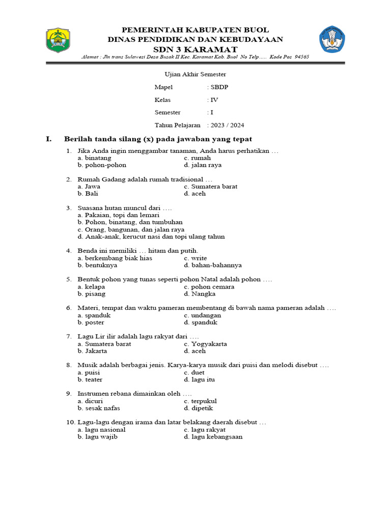 Terungkap Soal SBDP Kelas 4 Tema 7 Subtema 3 yang Mengungkap Fakta Politik Terkini Terungkap Soal SBDP Kelas 4 Tema 7 Subtema 3 yang Mengungkap Fakta Politik Terkini