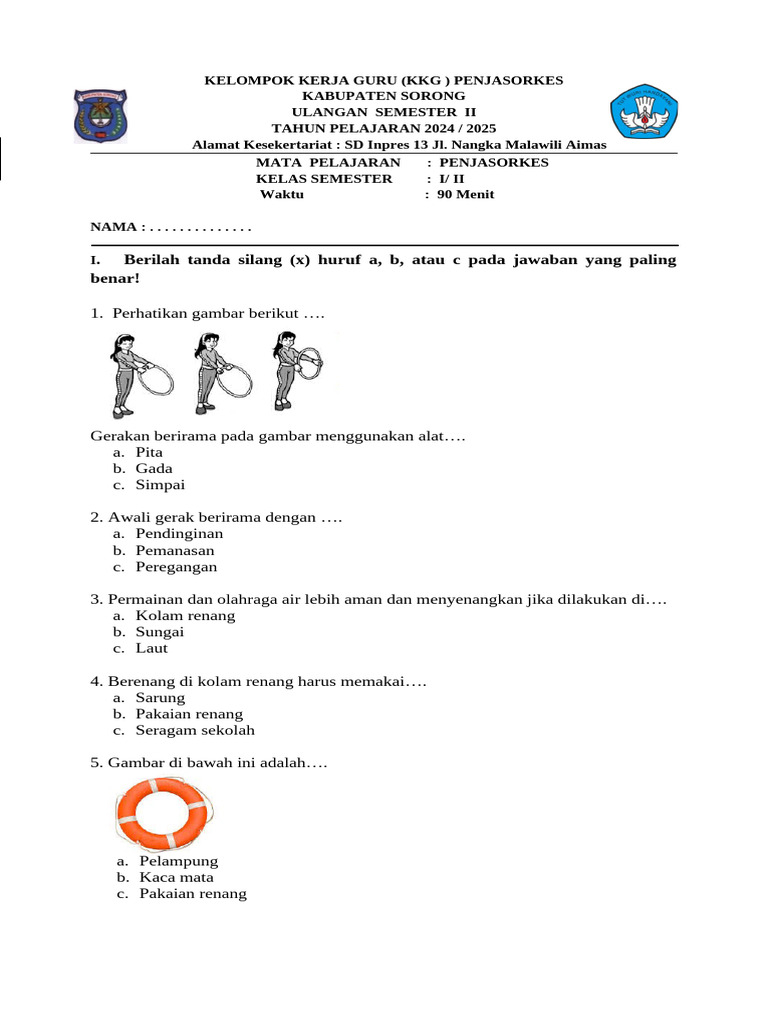Terungkap! Soal Ulangan PJOK Kelas 1 Semester 2 di Riset Medsos, Ganti Media Konvensional Terungkap! Soal Ulangan PJOK Kelas 1 Semester 2 di Riset Medsos, Ganti Media Konvensional