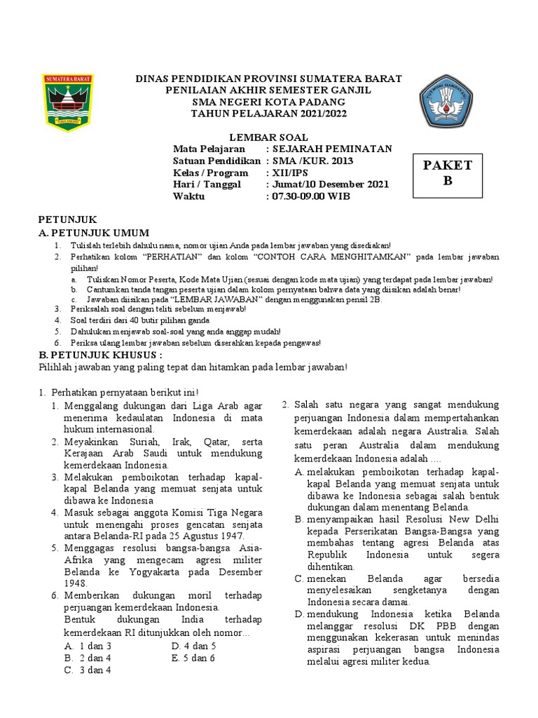 soal pilihan ganda sejarah peminatan kelas 12 semester 1, FIFA Indonesia melesat naik soal pilihan ganda sejarah peminatan kelas 12 semester 1, FIFA Indonesia melesat naik